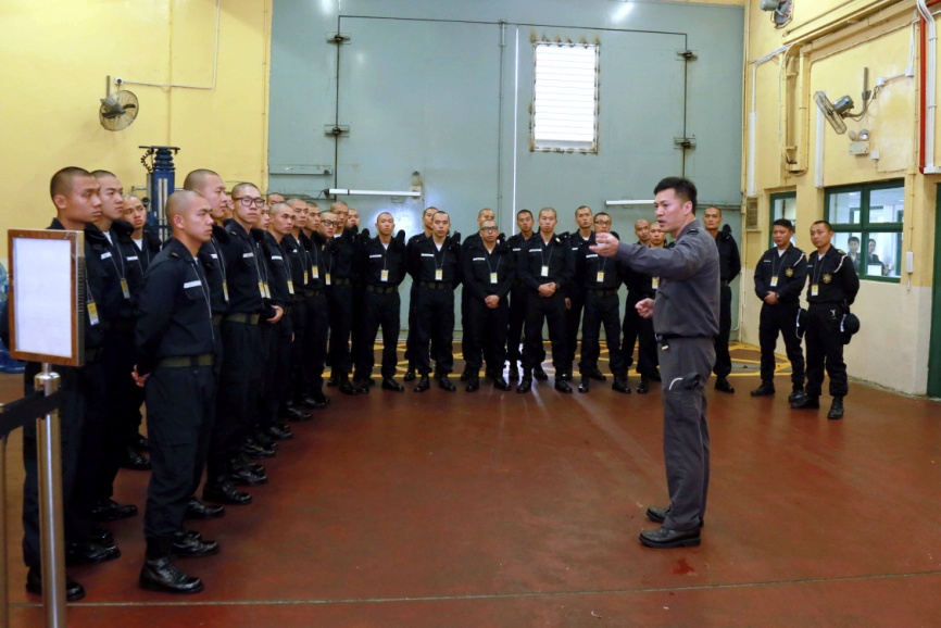 治安警察局第十九届保安学员到访澳门监狱 (2014-03-18,20,24)